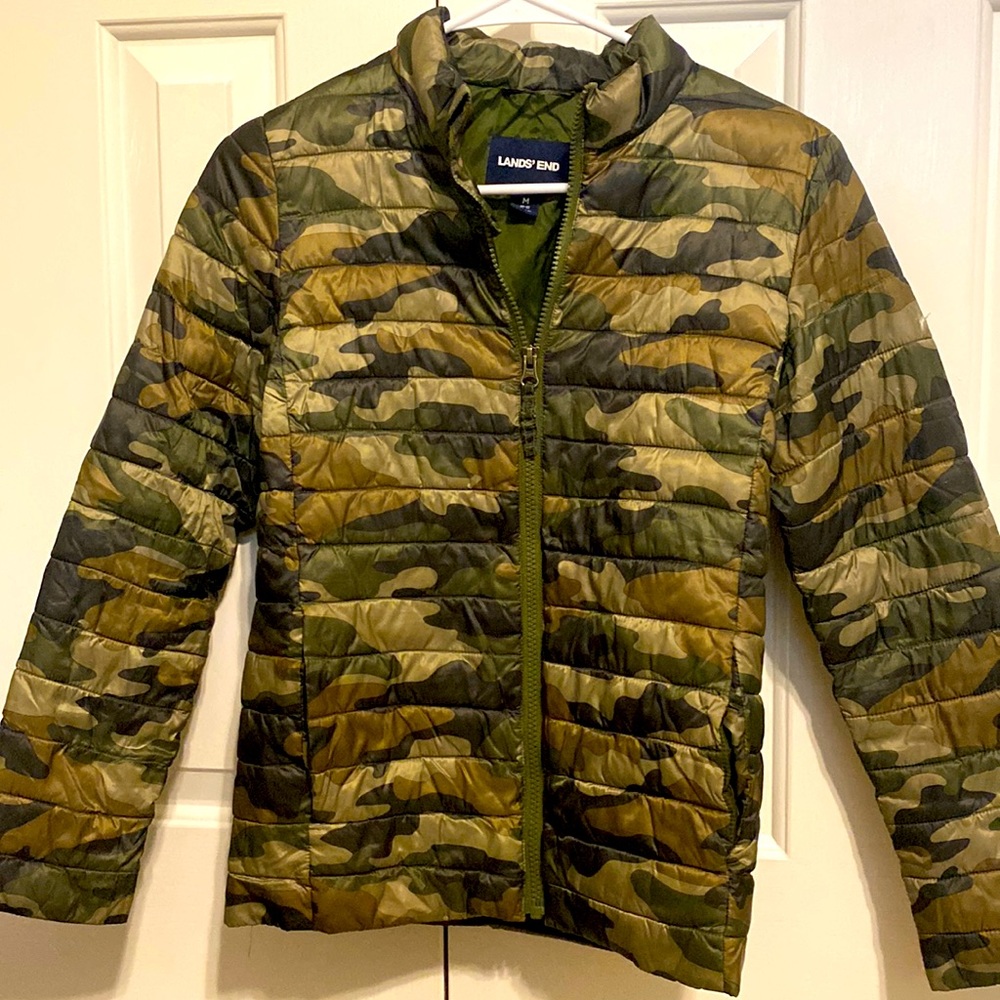 Lands End puffer coat